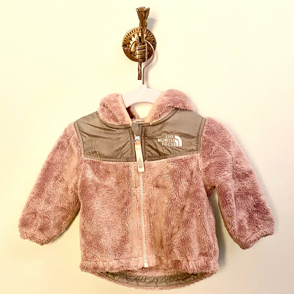 The North Face Oso Hoodie Mauve Infant/Toddler size 3-6M